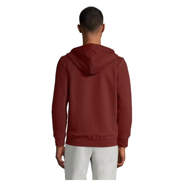 NWT Lands End Men's Serious Sweats Full Zip Midweight Hoodie Size L $100 FLG264 - Picture 4 of 5